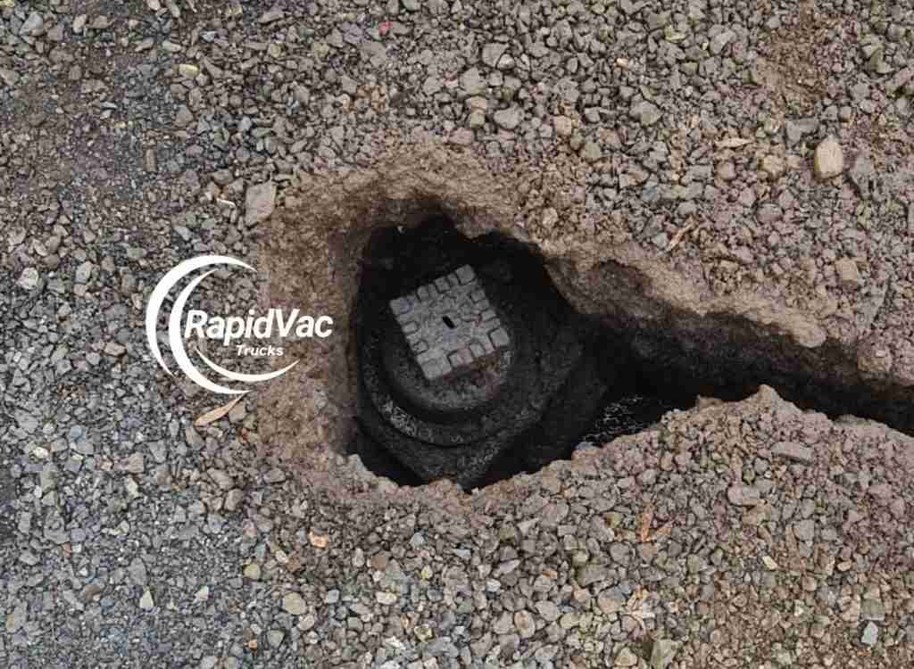 Potholing and trenching to expose existing utility services.